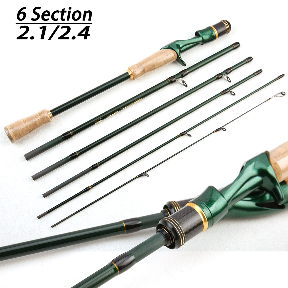 Fishing Rod Surf - 2.4/2.1m Carbon Casting Spinning Lure Fishing