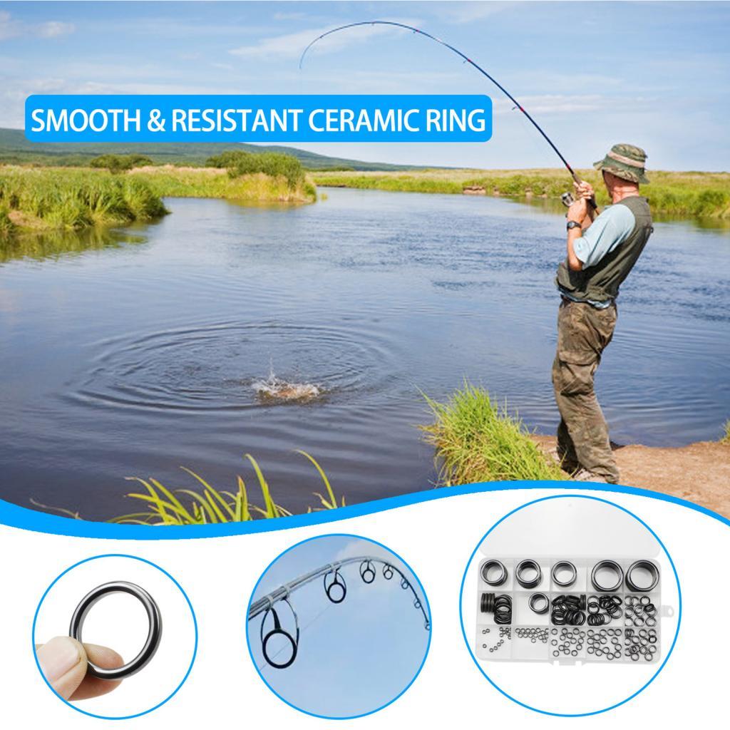 26 Pieces Fishing Rod Guides C - Fishing Rod Tip Replacement recensie en prijs