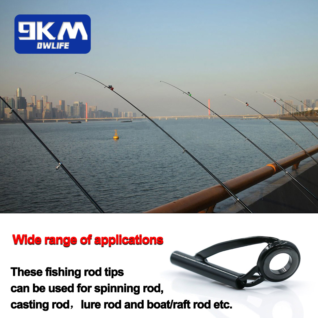 Fishing Rod Guide Tip Repair K - Fishing Rod Building Kit recensie en prijs