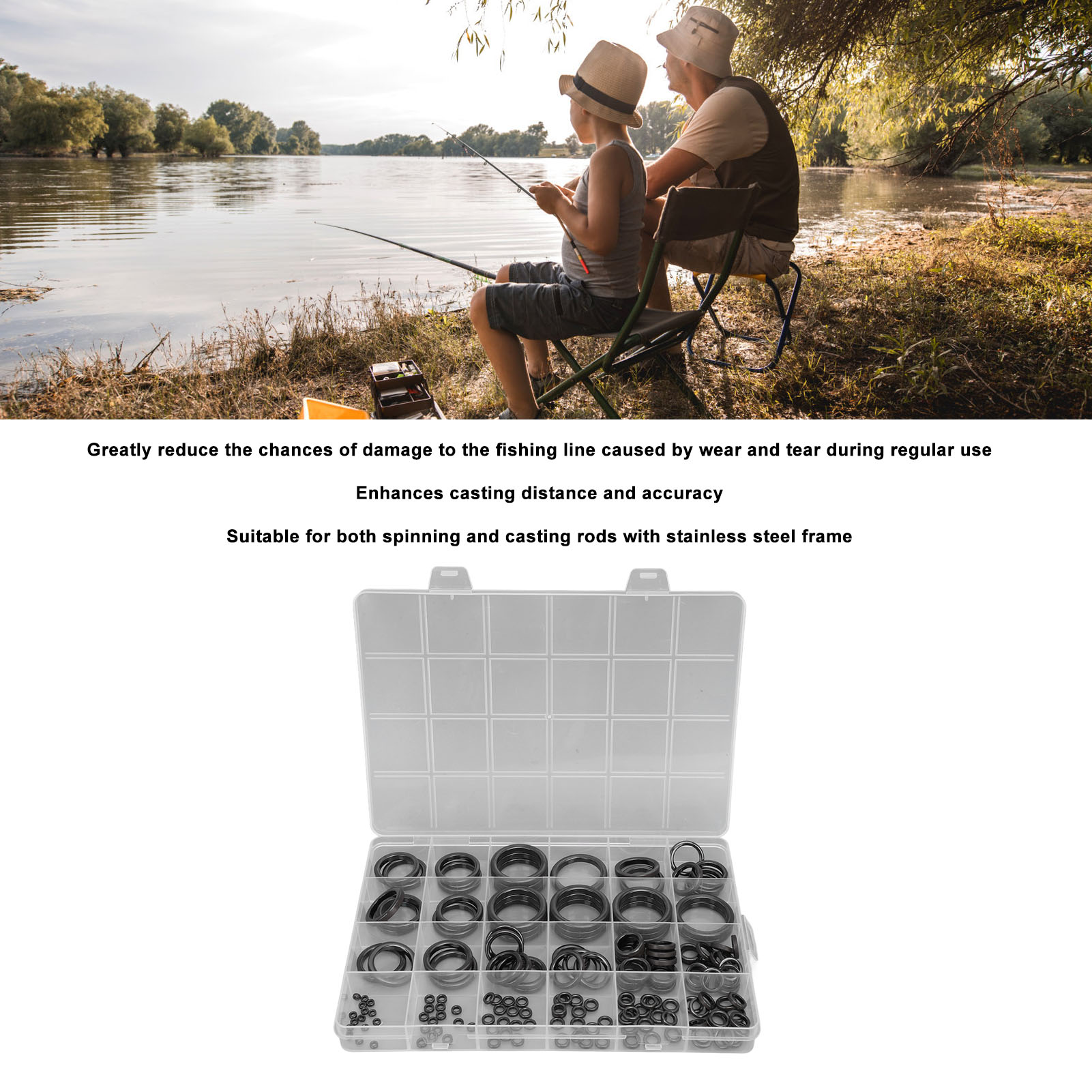 Fishing Rod Guide Repair Kit F - Fishing Rod Casting recensie en prijs