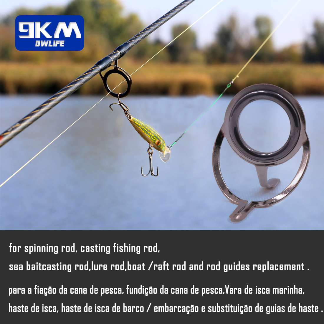 Fishing Rod Guide 9~200Pcs Sta - Fishing Rod Guide Replacement recensie en prijs