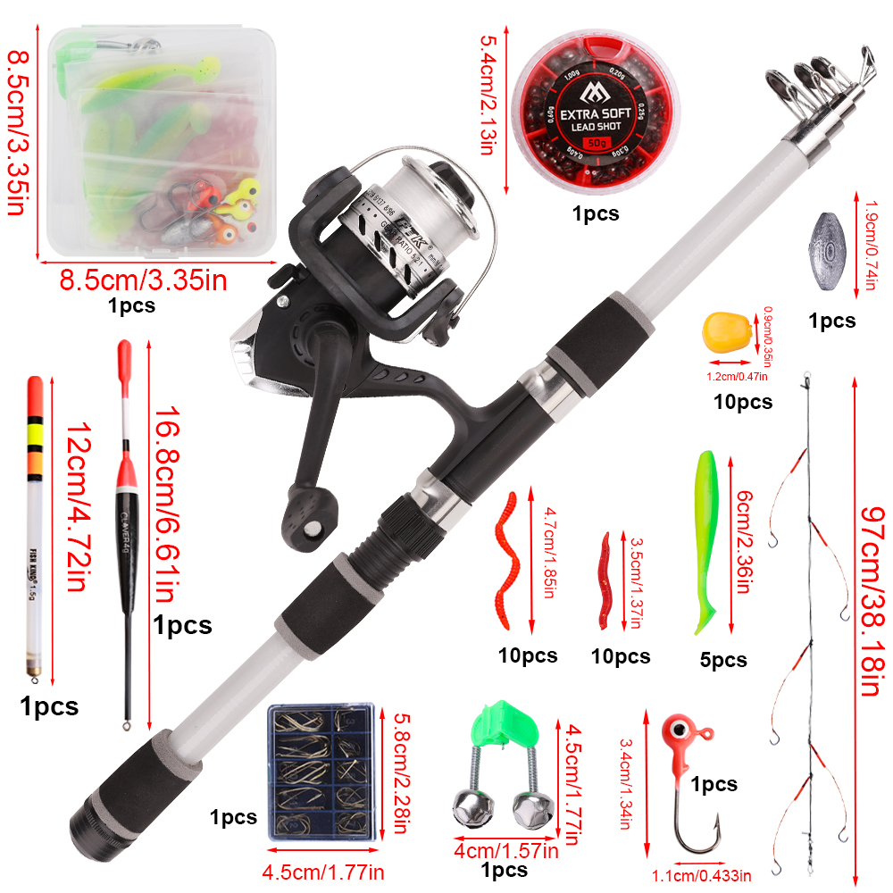 FTK 1.8m Fishing Rod and Reel  - Fishing Rod Carbon Fiber recensie en prijs