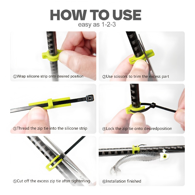 Silicone Lure Hanger Hook​ – U - Fishing Rod Combo recensie en prijs
