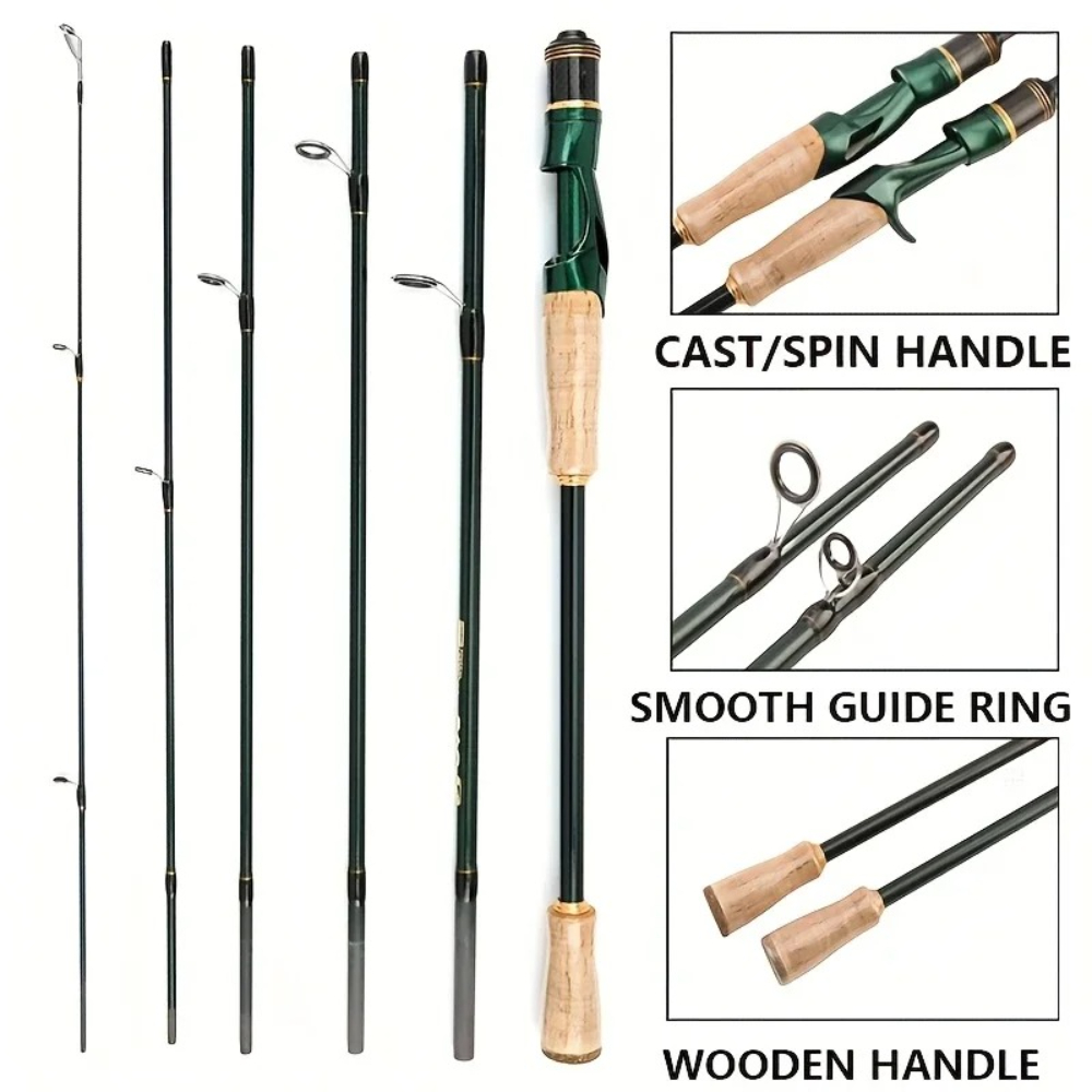 2.4/2.1m Carbon Casting Spinni - Fishing Rod Surf recensie en prijs