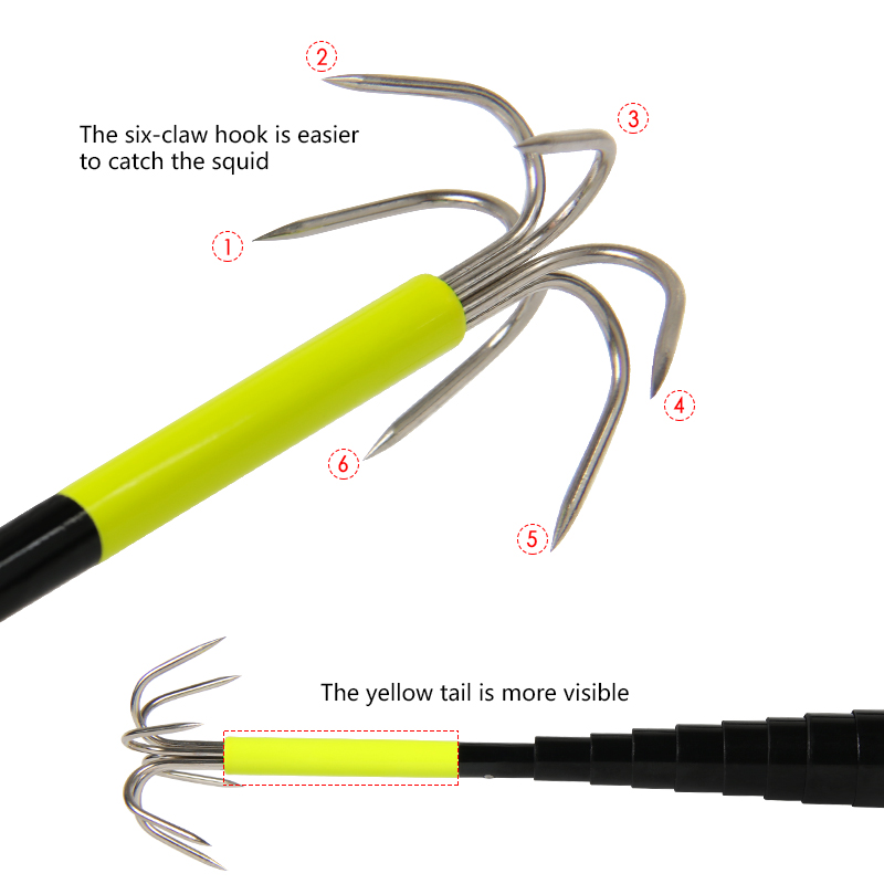 4/3M Telescopic Squid Gaff Anc - Fishing Rod Casting recensie en prijs