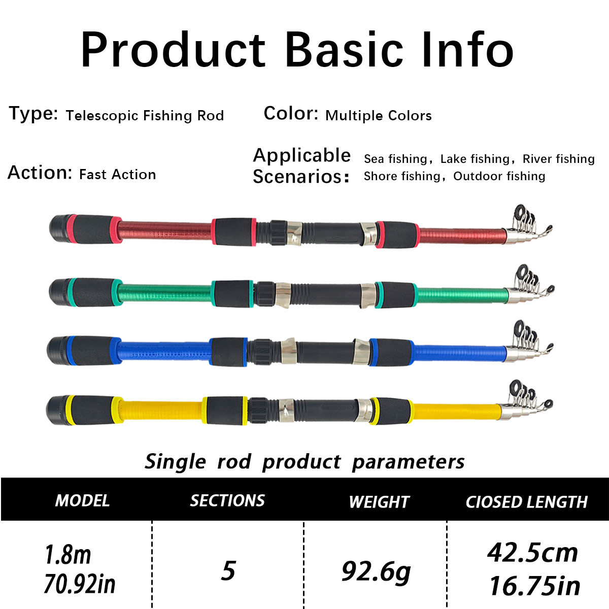Mini Telescopic Sea Fishing Ro - Fishing Rod Combo recensie en prijs