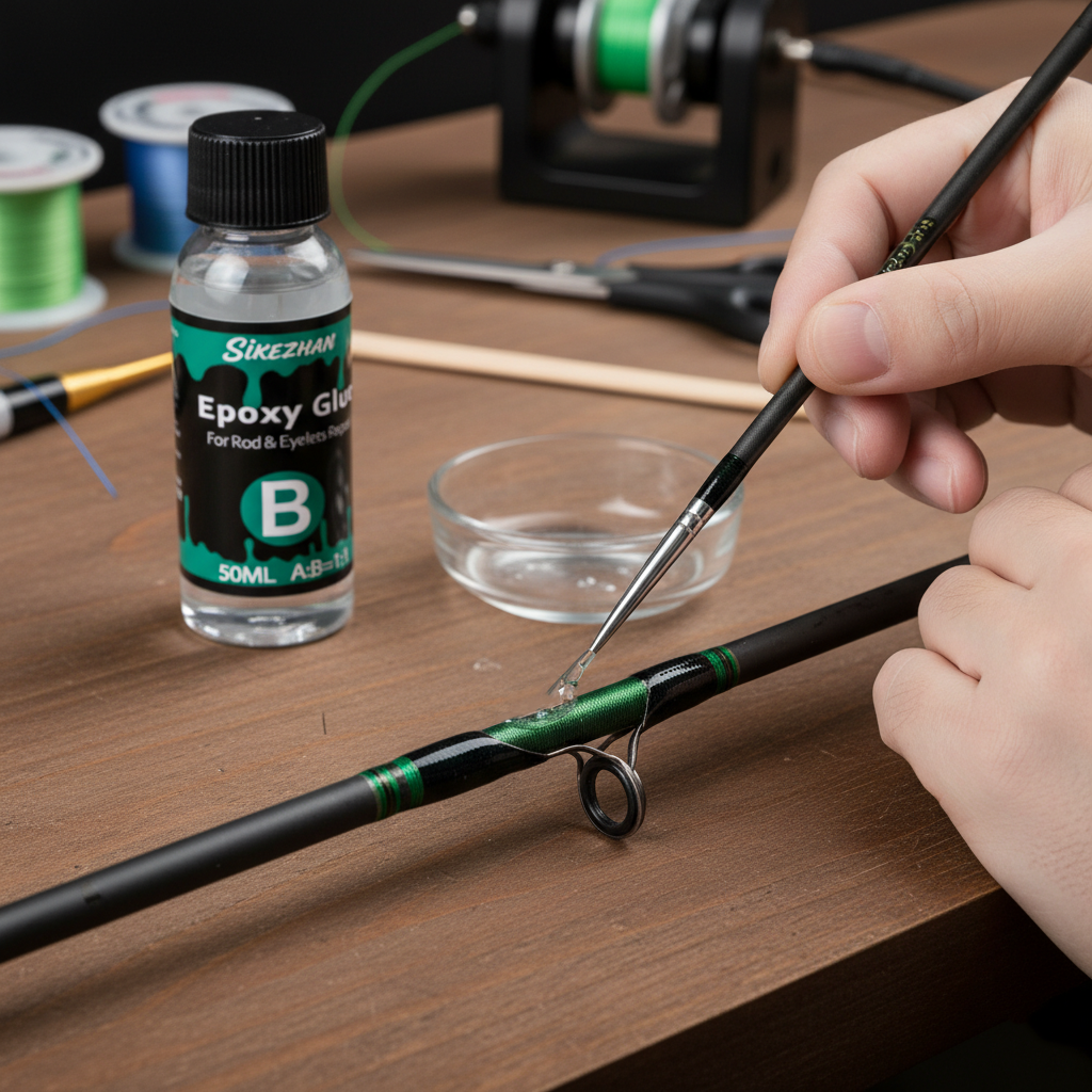 Clear 2-Part Fishing Rod Epoxy - Fishing Rod Building Kit recensie en prijs
