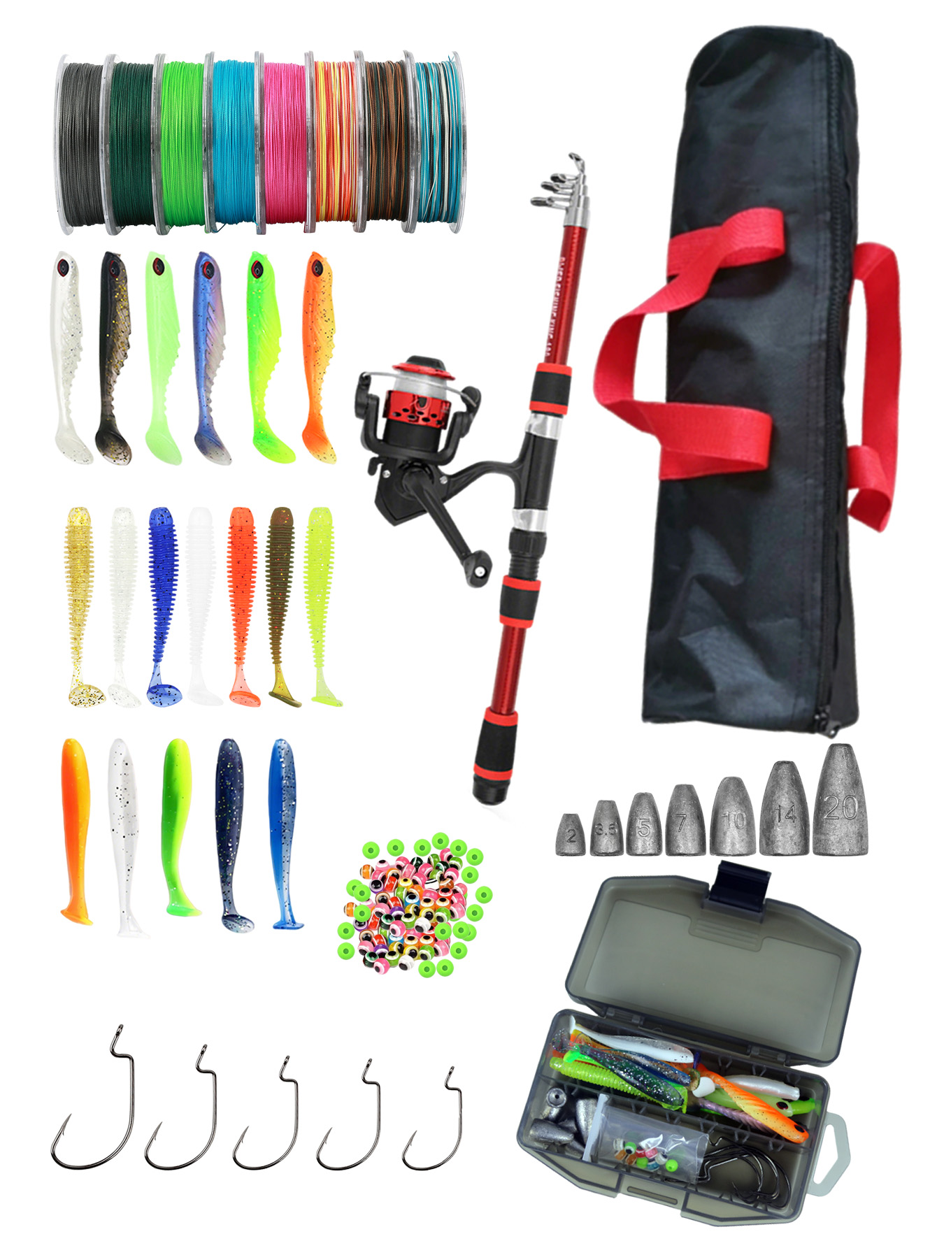 Fishing Rod Reel Combos Collap - Fishing Rod Combo recensie en prijs