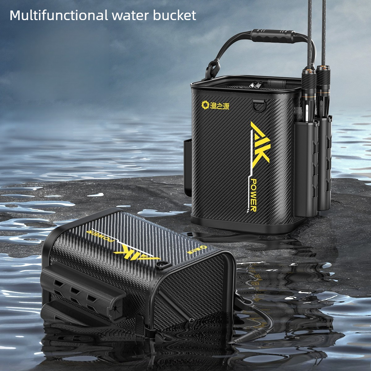 Multi-Functional Live Fish Buc - Fishing Rod Travel recensie en prijs