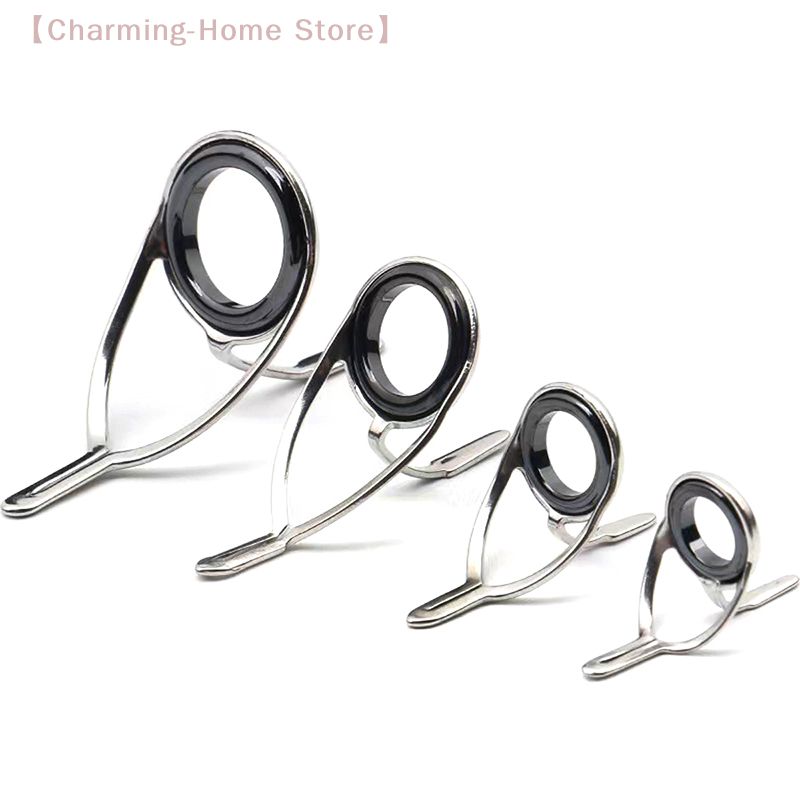 【M】4Pcs Stainless Steel Fishin - Fishing Rod Guide Replacement recensie en prijs