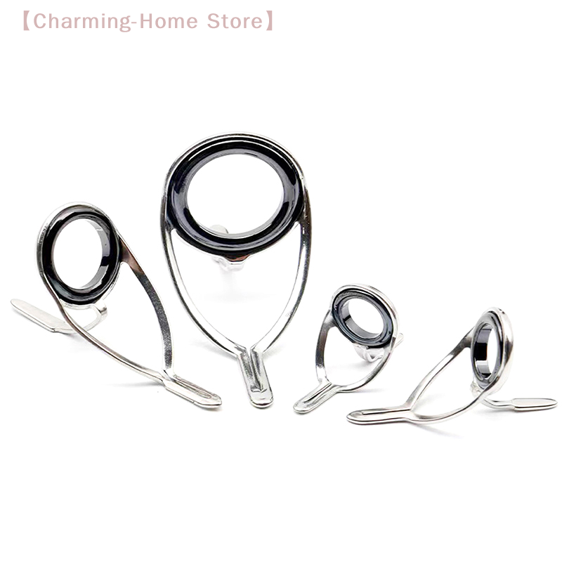 【M】4Pcs Stainless Steel Fishin - Fishing Rod Guide Replacement recensie en prijs