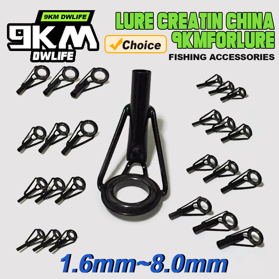 5Pcs Fishing Rod Tip Guides Re - Fishing Rod Guide Replacement recensie en prijs