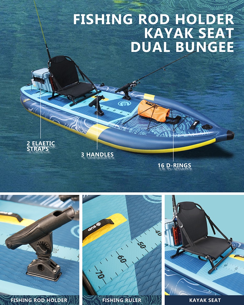 Three Air Chamber Inflatable F - Fishing Rod Holder recensie en prijs